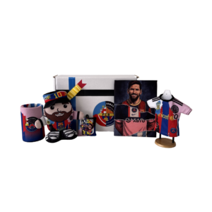 Box Messi Todos sus Equipos – Regalo para Fanáticos del Fútbol